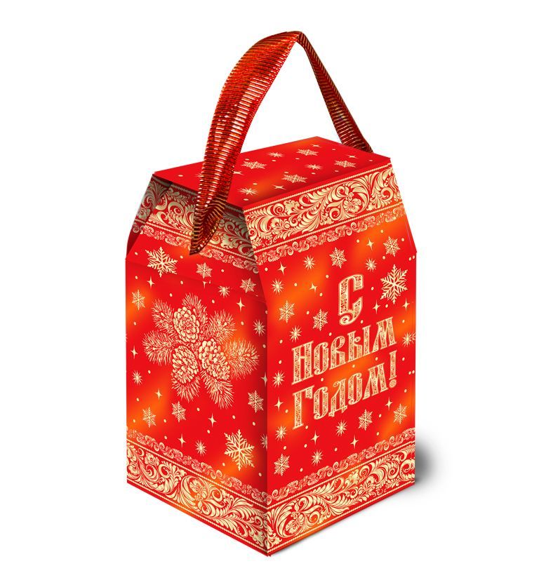 сладкий новогодний подарок Сумочка Новогодняя (Со стереоэффектом!)